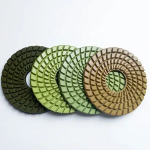 10 Inch Diamond Polishing Pad Abrasive Rubber Pad for Floor and Stone Grinding 250mm Diameter Buff Grit