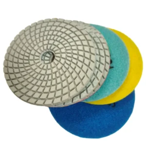 100 125 180mm Wet Use Diamond Stone Polishing Pads for Stone Marble Granite Sanding and Polishing