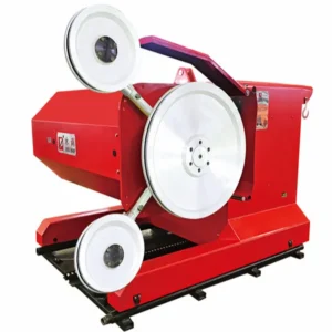 100HP SJ 75A 75KW Diamond Wire Saw Granite and Marble Stone Cutting Machine