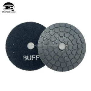 100MM/125MM Blacking Buff Diamond Polishing Pads for Granite and Marble