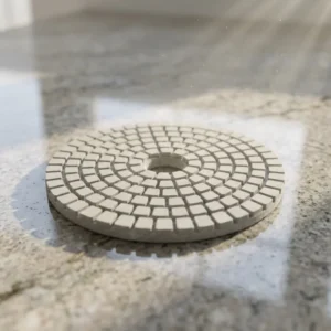 100mm 4″ Dry Diamond Polishing Pad #50/#100 Coarse Grit for Angle Grinder Concrete Granite Floor Grinding & Restoration