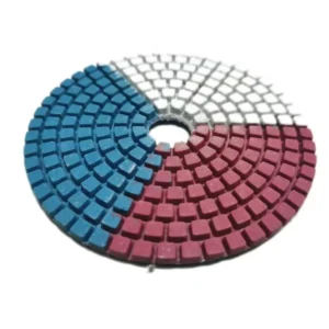 100mm (4 Inch) Diamond Polishing Pads Stone Abrasive Disc Dry & Wet Grinding Wheel for Angle Grinder (Granite & Stone)