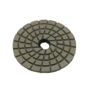 100mm Abrasive Diamond Polishing Buffing Pad Wet Dry for Granite Marble Quartz Engineer Stone 4 Inch OEM