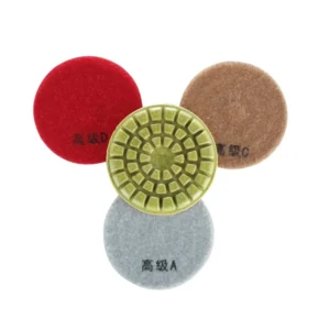 100mm Ceramic Diamond Marble Floor Pads Polishing Discs