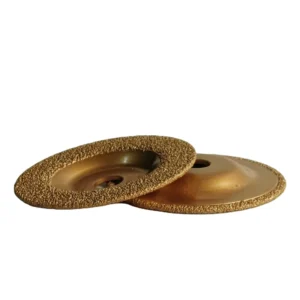 100mm Diamond Grinding Wheel Vacuum Brazing Abrasive Disc 3.0mm Thickness for Grinders Polishers