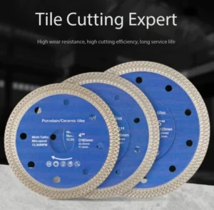 100mm Industrial Grade Turbo Diamond Circular Saw Blade Super Thin Cutting Disc for Tile Ceramic Porcelain Marble