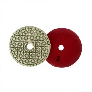 100mm Wet/Dry Diamond Polishing Pad 4 Inch Abrasive Tool for Sanding Marble Granite Concrete Countertop Stone