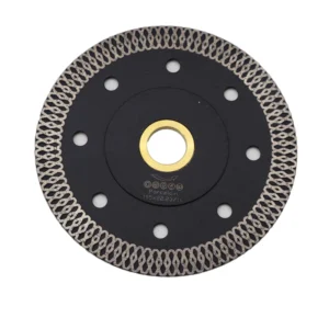 105mm Industrial X-Mesh Ultra Thin Turbo Saw Blade Fast Smooth Chip-Free Cuts for Porcelain Tile Ceramic Granite Wet/Dry Cutting