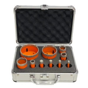 10pcs Vacuum Brazed M14 5 8 11 Diamond Core Drill Bits Stone Drilling Tool for Glass Tile Porcelain Granite Marble Hole Cutter