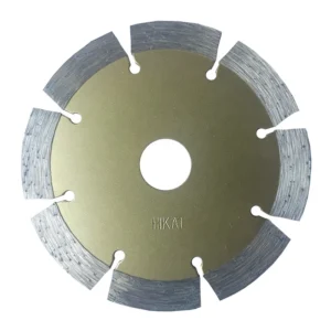 114mm Laser Welded Industrial Diamond Cutting Piece for Concrete and Marble Tile Slotted Saw Blade