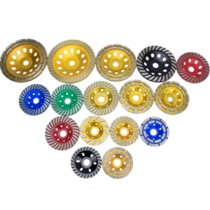 115 125mm Industrial Hot Press Diamond Grinding Polishing Tool Diamond Grinding Cup Wheel Disc for Concrete Stone Hard Material