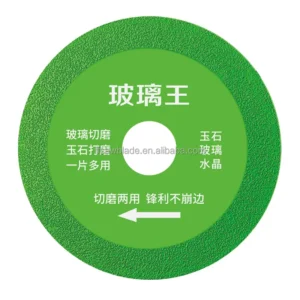 115mm 125mm High Frequency Welded Industrial Diamond Cutting Blade OEM Dry Wet Use for Glass Ceramic Slab Processing Long Life