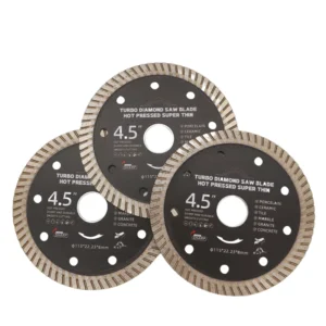 115mm 4.5 Inch Hot Pressed Turbo Diamond Cutting Disc for Granite Ceramic Marble