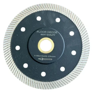 115mm Diamond Disc Cutting Blade For Porcelain Tiles For Angle Grinders CE Certified