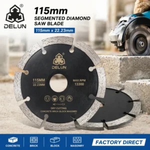 115mm Segmented Diamond Saw Blade for Concrete Brick Block Masonry