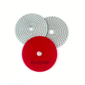 125mm 5 Inch Dry/Wet Diamond Polishing Kit Buffing Pads Set for Granite Stone Concrete Marble Polishing Grinding Discs