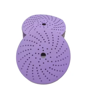 125mm 8 Hole 120 150 Grit Aluminum Oxide Hook & Loop Sandpaper Flap & Fiber Discs for Polishing
