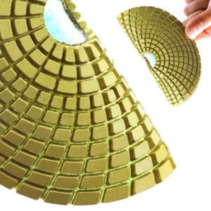 125mm Diamond Polishing Pads 5 Inch Grit 50 3000 Wet Use for Stone Quartz Granite Marble Polishing