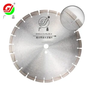 14 Inch 350mm Laser Welded Concrete Diamond Saw Blade for Marble Stone Cement Block Wall Hard Rock Cutting