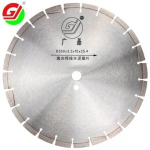14 Inch Diamond Concrete Cutting Saw Blade Laser Welding Technology for Cutting Construction and Pavement