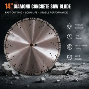 14 Inch Dry Cut Disc Cut Off Concrete Diamond Blade for Concrete Pavers