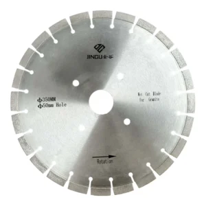 14″ Industrial 350mm Diamond Cutting Disc Saw Blade OEM Cold Press for Marble Granite Tile
