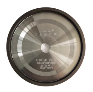 140x16x5(3 2)x6 Boron Carbide Resin Bonded Diamond Grinding Wheel Metal Cutting Disc and Carbide End Mill