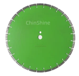 16 Inch Diamond Turbo Sintered Hand Saw Blade for Concrete and Asphalt Cutting Machine
