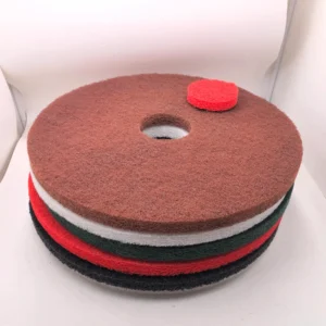 17 Inch (430mm) Floor Polishing Pad Non Woven Heavy Duty Polishing Pad for Concrete Floor Maintenance