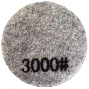 17 Inch Horsehair Diamond Resin Coated Sponge Polishing Pad Dry Polishing for Concrete Epoxy Resin Stone Flooring OEM Available