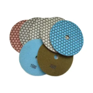 180mm High Hardness Dry Polishing Pad 7 Inch Diamond Abrasive Tool for Granite Marble 100mm Diameter 3mm Thickness
