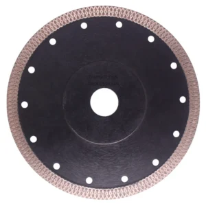 180mm Turbo Mesh Hot Press Diamond Marble Cutting Saw Blade With Flange
