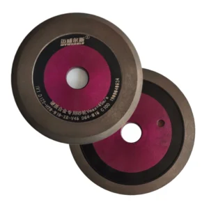 1V1 125X20X10X8X45 Degree Resin Bond Diamond Grinding Wheel for CNC Five Axis Grinding Machine