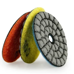 2 Inch Ceramic Stone Polisher Disc Diamond Dry Polishing Buffing Pads for Granite Marble Sanding 50mm Grinding Discs