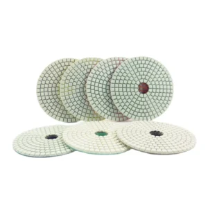 2.5mm Professional Grade Square Gray Dry Polishing Pad Diamond+Resin OEM Fast High Gloss Finish on Granite Marble Long Lifespan