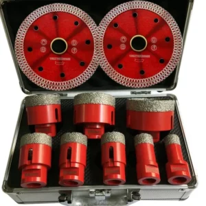 20mm 68mm Vacuum Brazed Diamond Core Bit Porcelain Tile Hole Saw Marble Drill Hole Cutter Tiling Tools