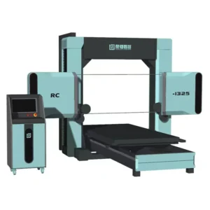 220V Industrial Equipment CNC Precision Diamond Wire Saw Machine for Granite Marble Stone Cutting PLC Engine
