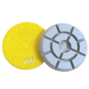 3 Inch 80mm Diamond Resin Bond Polishing Pad 10mm Thickness Durable Use for Concrete Floor Grinding