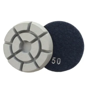 3 Inch 80mm Dry and Wet Resin Bond Diamond Polishing Pad for Concrete and Stone Floor