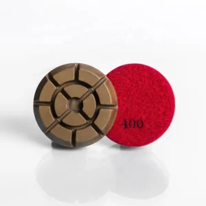 3 Inch Dry Wet Diamond Resin Bond Concrete Floor Polishing Pads OEM OBM Customizable 50# 3000# Grit