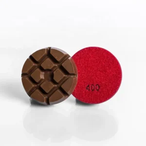 3 Inch Resin Copper Wet and Dry Polishing Diamond Pad for Concrete Floor
