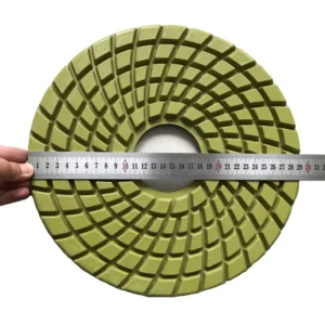 3 Step 4 12 Inch Resin Bond Grinding Discs Wet or Dry Floor Used Flexible Diamond Polishing Pads for Stone 100 mm Grinding