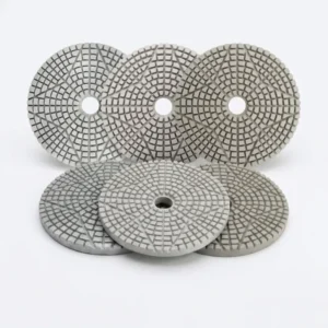 3 Step Wet and Dry Diamond Buffing Pad for Granite Marble Quartz Concrete Medium Abrasive OEM