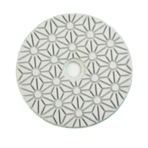 3 Steps 4 Inch 100mm Diamond Dry/Wet Polishing Buffing Pads for Concrete Grinding Stone Marble Granite Floor