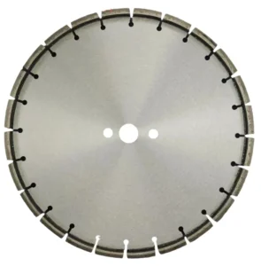 300 400 500 600 700 800 mm Laser Welded Slotted Diamond Saw Blade for Green Concrete Cutting