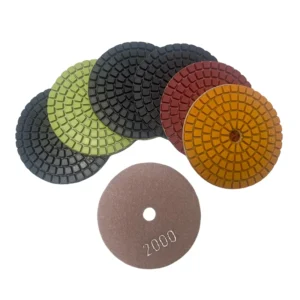 3inch 100mm Granite Marble Floor Stone Concrete Quartz Wet Diamond Polishing Buffing Pads OEM Very Fine Abrasive