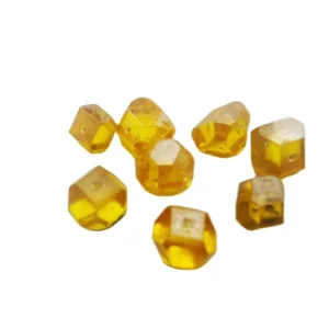 3mm 4mm 5mm Hpht Yellow Rough Diamond Abrasives Lab Grown Diamond for Industry and Jewelry