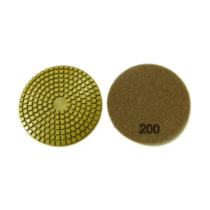 3mm 6mm 8mm Thick 100mm 4″ Wet Diamond Polishing Pads for Concrete Stone Marble Granite Floor Polishing