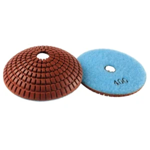 4″ 100mm Diamond Convex Resin Wet Polishing Pads for Granite