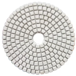 4 100mm Diamond Polishing Buffing Pads OEM Customizable for Marble Granite Porcelain Quartz Concrete Floor Polishing